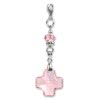 SilberDream Charm Kreuz 925 Zirkonias Armband Anhnger FC4806