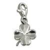 Charm in 925 Sterling Silber Kleeblatt Charms Anhänger für Armbänder - Silber Dream Charms - FC502