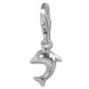 Pico Charm Delfin Silber Charms Charms Anhänger für Armbänder - Silber Dream Charms - FC509