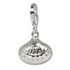 Charm Muschel groß Charms Anhänger für Armbänder - Silber Dream Charms - FC607