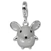 SilberDream 925 Silber Charm Maus Emaille Armband Anhnger FC612