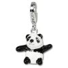 SilberDream Charm 925 Silber Panda Armband Anhnger FC634