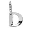 Charm Buchstabe: D Silber Charms Anhänger für Armbänder - Silber Dream Charms - FC70D