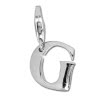 Charm Buchstabe: G Silber Charms Anhänger für Armbänder - Silber Dream Charms - FC70G