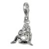 SilberDream 925 Charm Jungfrau Sternzeichen Anhnger FC7109