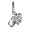 SilberDream 925 Charm Skorpion Sternzeichen Anhnger FC7111