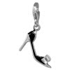 SilberDream Charm Damenschuh High Heel 925 Silber Armband Anhnger FC854S