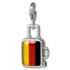 SilberDream Charm Koffer Deutschland 925er Armband Anhnger FC881F