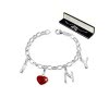 SilberDream Set Silber Charm Armband und Charms Anhnger FCA085