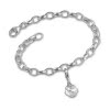 Charms Kugel Silber Charms Anhänger für Armbänder Set - Silber Dream Charms - FCA104