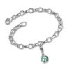 Charms Kugel Silber Charms Anhänger für Armbänder Set - Silber Dream Charms - FCA105