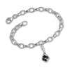 Charms Kugel Silber Charms Anhänger für Armbänder Set - Silber Dream Charms - FCA109