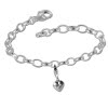 Charm Set Liebesherz Silber Charms Anhänger für Armbänder - Silber Dream Charms - FCA136