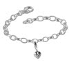 Charm Set Liebesherz Silber Charms Anhänger für Armbänder - Silber Dream Charms - FCA136