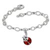 Charm Set Marienkäfer Zirkonias Armband - Silber Dream Charms - FCA139