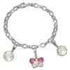 SilberDream Charm Glitzerset Schmetterling 925 Armband Anhnger FCA142