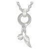SilberDream Ketten Set Flgel 925 Silber Kette + Charm Anhnger FCA314