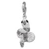 Glitzerschmuck Charm Schlange Zirkonias shiny - Silber Dream Charms - GSC303