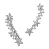 SilberDream Ear Cuff Sternchen Ohrringe Ohrklemme 925 Sterling Silber GSO464W