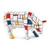 Design Kuh mit geometrischem Farbmuster 4,5cm Kthen Kuhparade KOS004