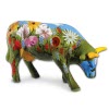 Design Kuh mit Blumenwiese 10cm Kthen Kuhparade KOS103