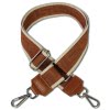 Florence Damen Boho-Gurt Canvas Leder braun tan OGF001JC