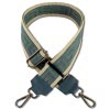 Florence Damen Boho-Gurt Canvas Leder trkis beige OGF001JF