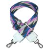 Florence Damen Boho-Gurt Canvas Leder wei lila blau OGP011JF