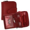 Old River  echtes Leder rot Portemonnaie Brieftasche klein OPD104R