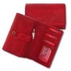 Groes Portemonnaie Querformat Leder rot Brieftasche OPD421R
