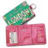 Minibrse Canvas grn pink Damen Portemonnaie  Robin Ruth OPG101G