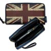 RobinRuth  Wristlet Clutch Kunstleder blau Portemonnaie England OPG700F