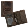 Wild Things Only  braun Leder Portemonnaie OPJ100N