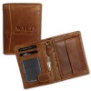 Wild Things Only  cognac Portemonnaie echtes Leder Herren OPJ100O