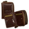 Wild Things Only  echtes Leder braun RFID Schutz Minibrse OPJ111N