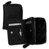 Wild Things Only  echtes Leder schwarz RFID Schutz Minibrse OPJ111S