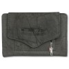 Money Maker  Leder grau Brieftasche Portemonnaie RFID Schutz OPJ700K