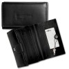 Money Maker  schwarz Echtleder, glatt Damen Portemonnaie OPJ702S