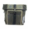 Sunsa Damen Canvas Rucksack Backpack Ranzen Daypack Tasche grau schwarz ORA200K
