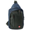 Travel N Meet Umhngetasche Sling Bag blau schwarz Herren ORD4227B