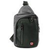 Travel N Meet Umhngetasche Sling Bag grau schwarz Herren ORD4227K