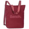 Bench Cityrucksack Nylon brombeer rot Henkeltasche Handtasche Damen ORI303R