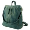 Toscanto Damen Cityrucksack Leder Rucksack trkis ORT100RT