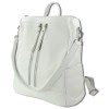 Toscanto Damen Cityrucksack Leder Rucksack wei ORT100RW