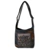 Sunsa  Hobotasche Canvas Leder blau OTA212B