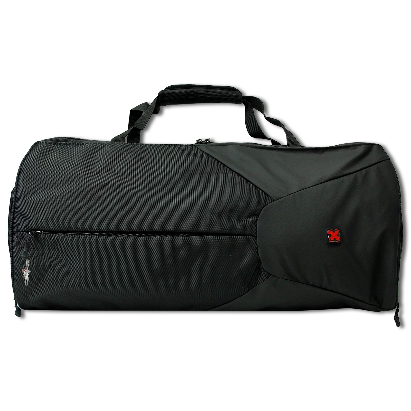 Travel N Meet Sporttasche, Reisetasche Spinnstoff schwarz Weekender OTD4209S