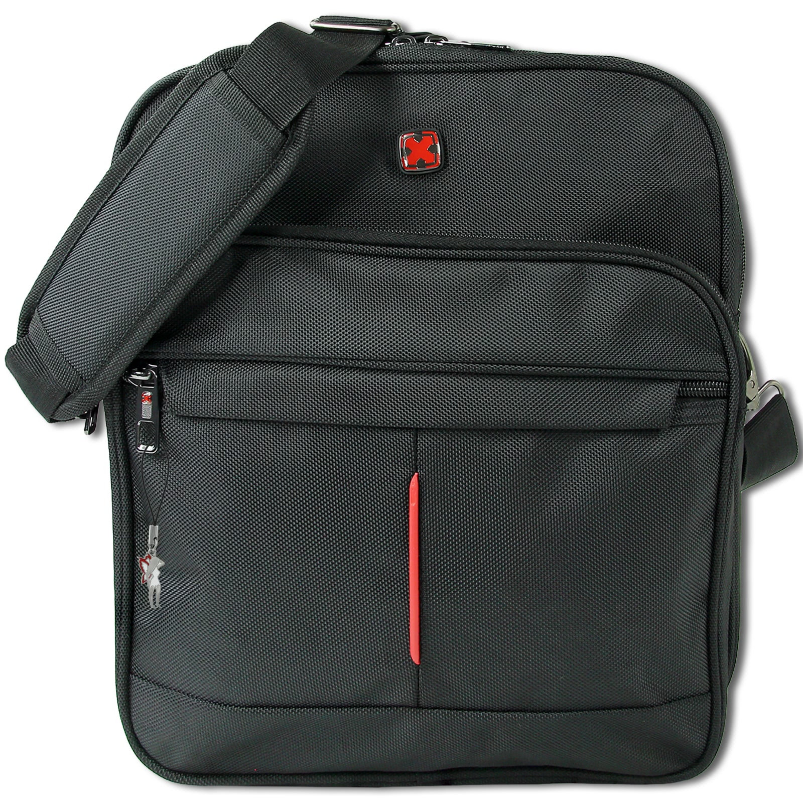 Travel N Meet Schultertasche Herren Crossover Tasche schwarz  OTD4215S