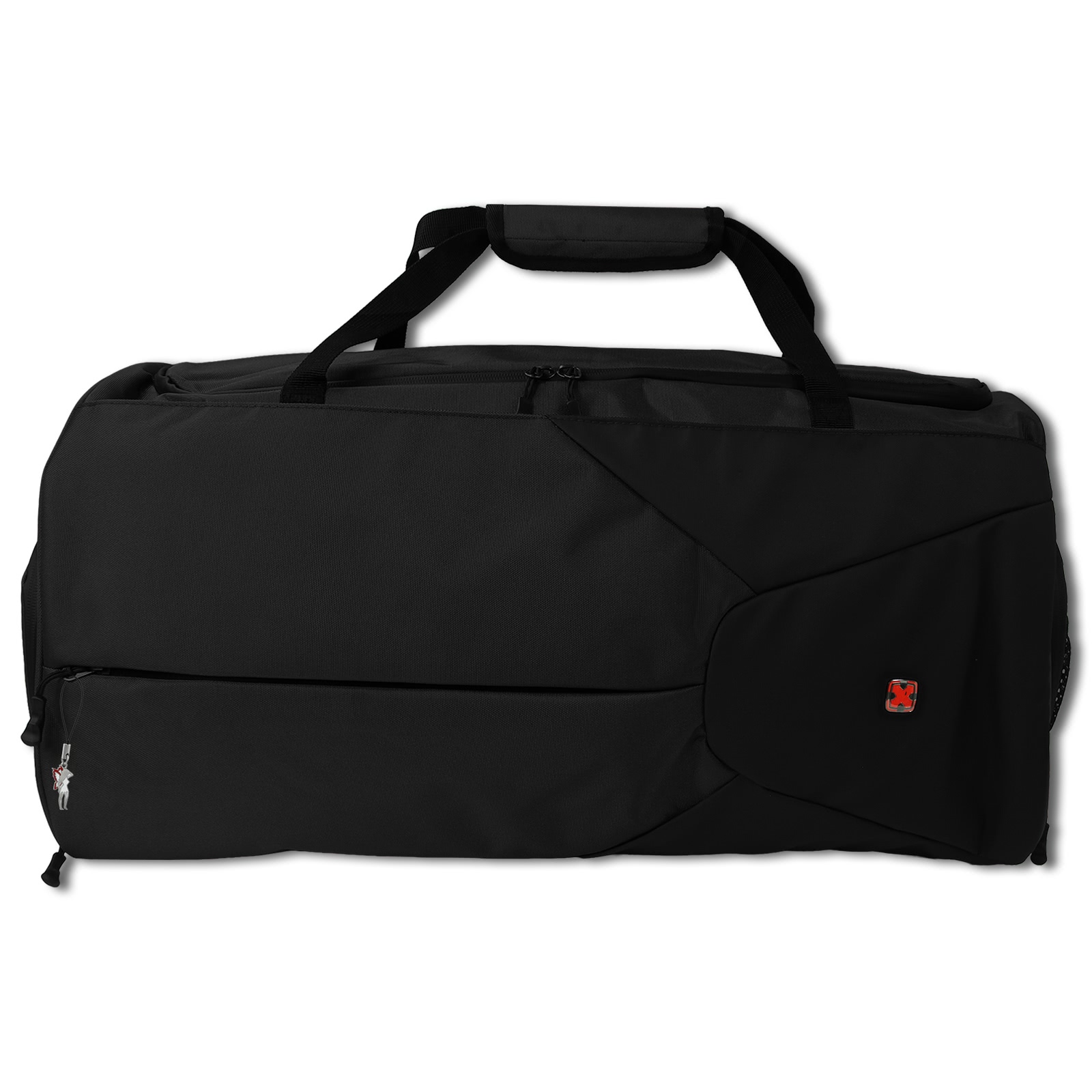 Travel N Meet Sporttasche, Reisetasche Spinnstoff schwarz Weekender OTD4217S