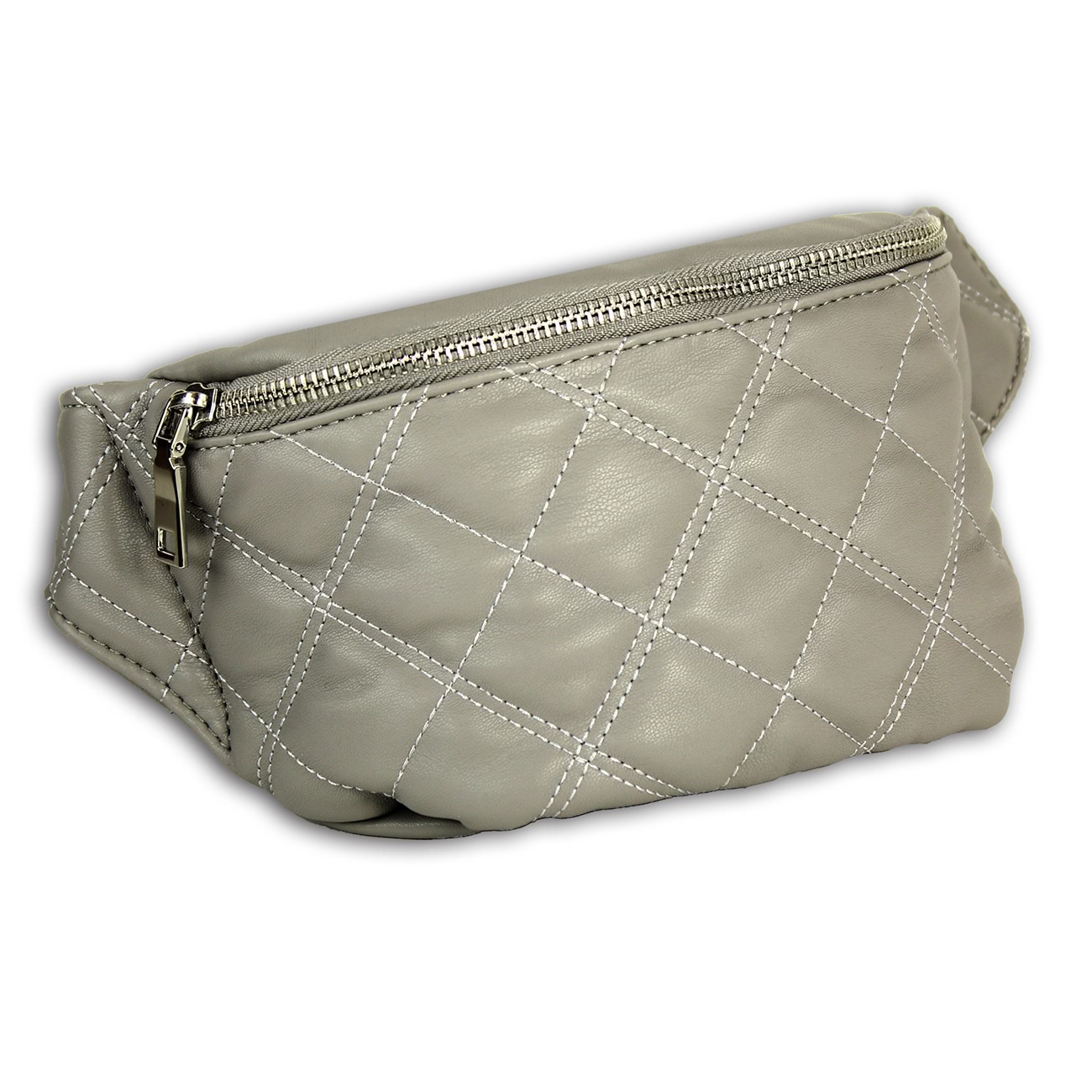 Glüxklee Damen Hüfttasche Gürteltasche nude inkl Feeanhänger gesteppt OTD5022A 