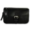 New Bags Damen Grteltasche eckige Form Stauraum Bauchtasche schwarz OTD5024S